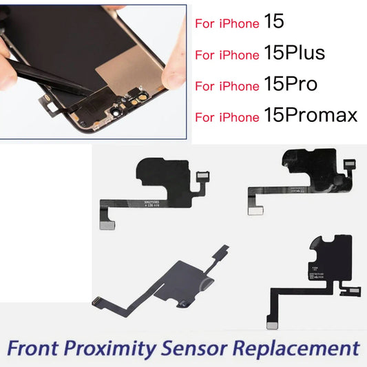 iPhone 15 / Plus / Pro Max Ear Speaker & Sensor Flex Cable Phone Repair Part Oasis Select