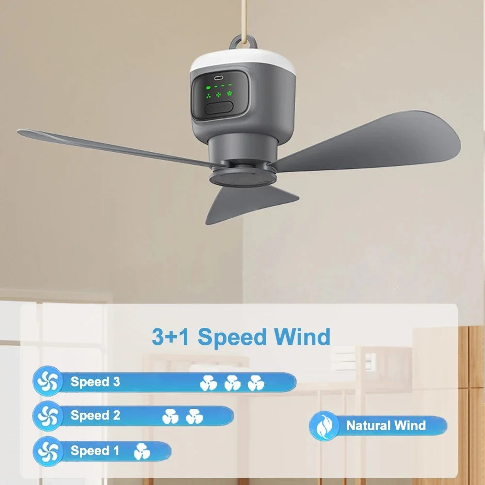 12000mAh ventilateurs de plafond portables ventilateur de Camping en plein Air tente circulateur d'air refroidisseur ventilateur Peaceful Pleasures Health and Wellness