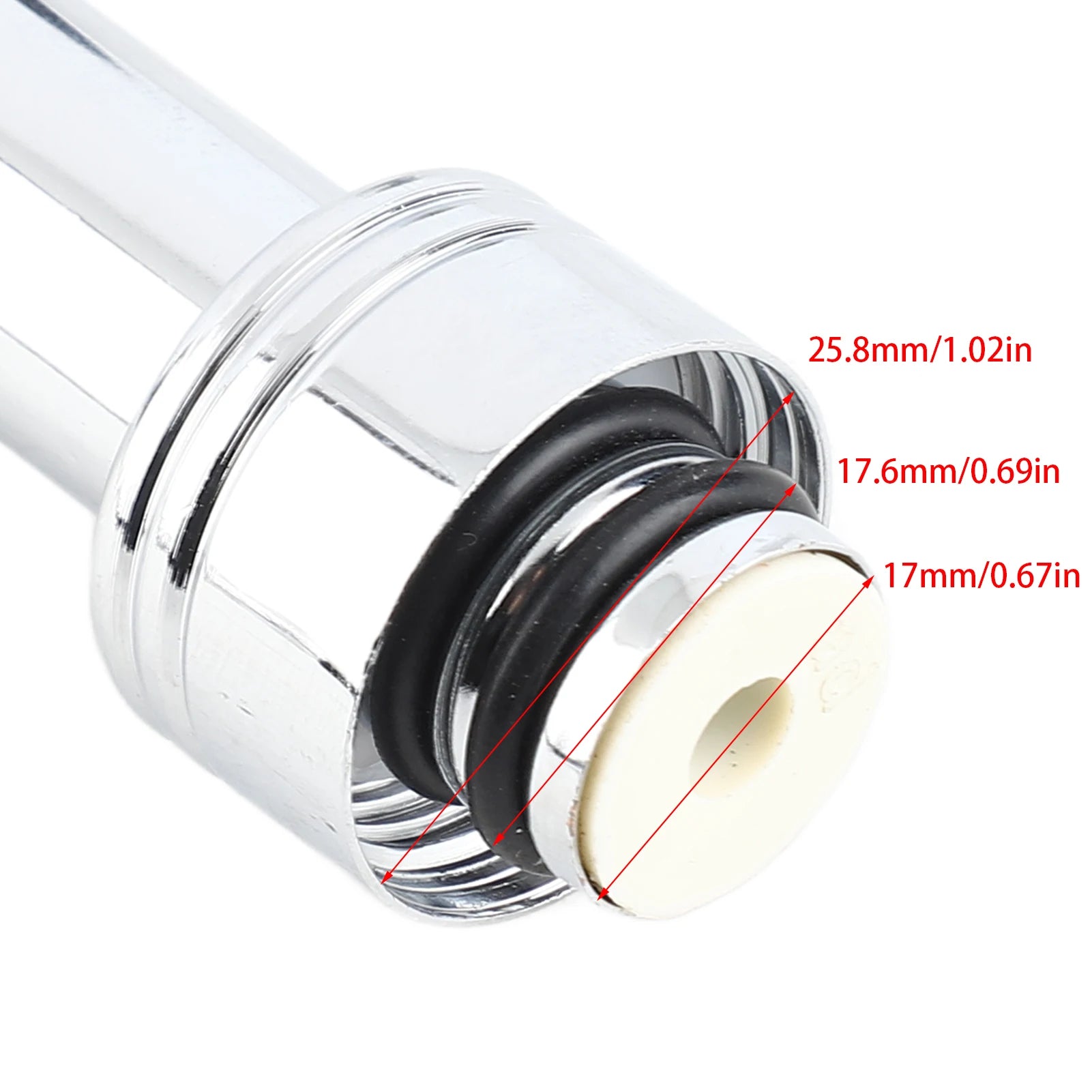 Sink Tap 1x 304 Stainless Steel Swivel Spout Kitchen Sink Faucet Pipe Fittings Single Handle Connection Kitchen Faucet Peaceful Pleasures Health and Wellness