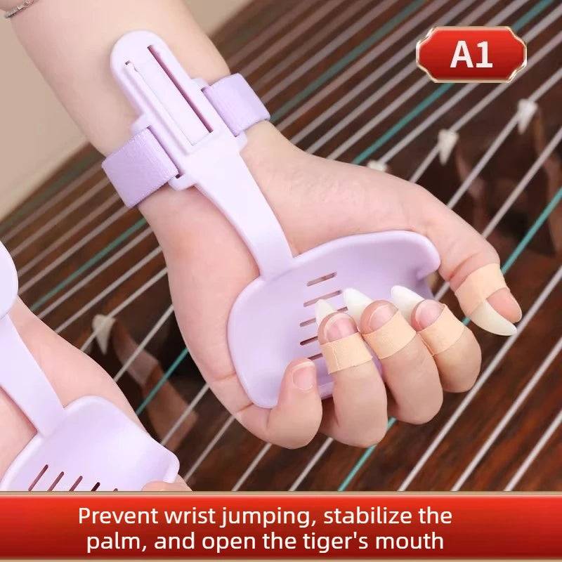 Guzheng Hand Brace Tiger Mouth Correction Stability Trainer Finger
