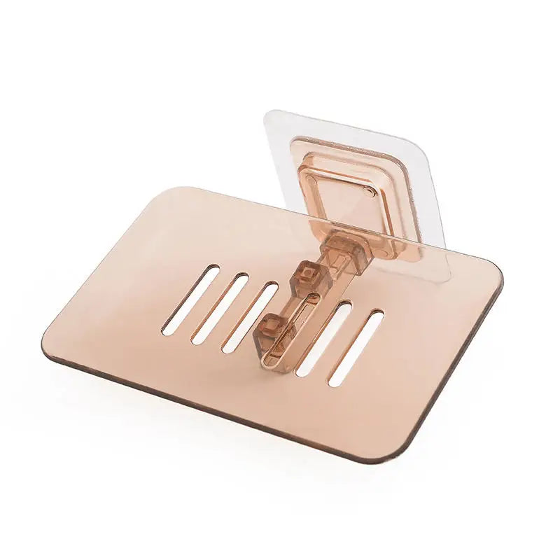 No-Drill Wall Mounted Double Layer Soap Dish | Self-Adhesive