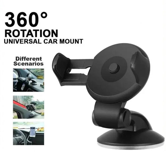 Car Phone Holder Windshield Suction Long Arm Universal Mount Car Phone Mount Peaceful Pleasures Health and Wellness