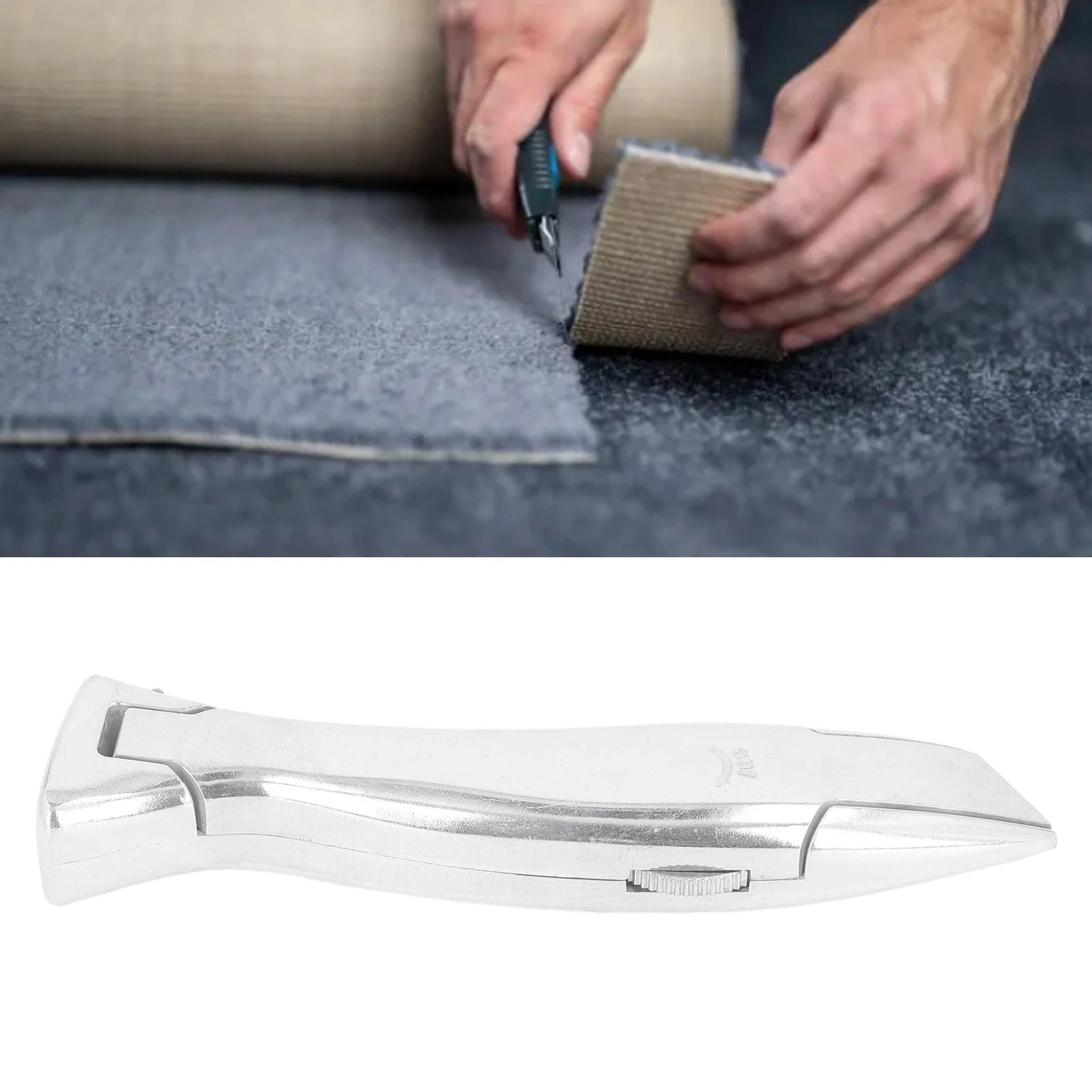Carpet Hook Tool PVC Plastic Flooring Cutting Knife for Standard Utility Concave Hook Blades Flooring Knife Flooring Hook Knife Peaceful Pleasures Health and Wellness