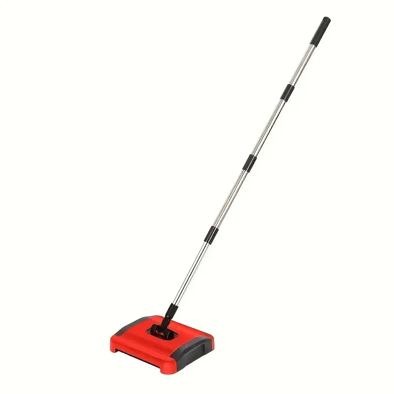 Hand Push Carpet Floor Sweeper – Pet Hair & Dust Cleaner