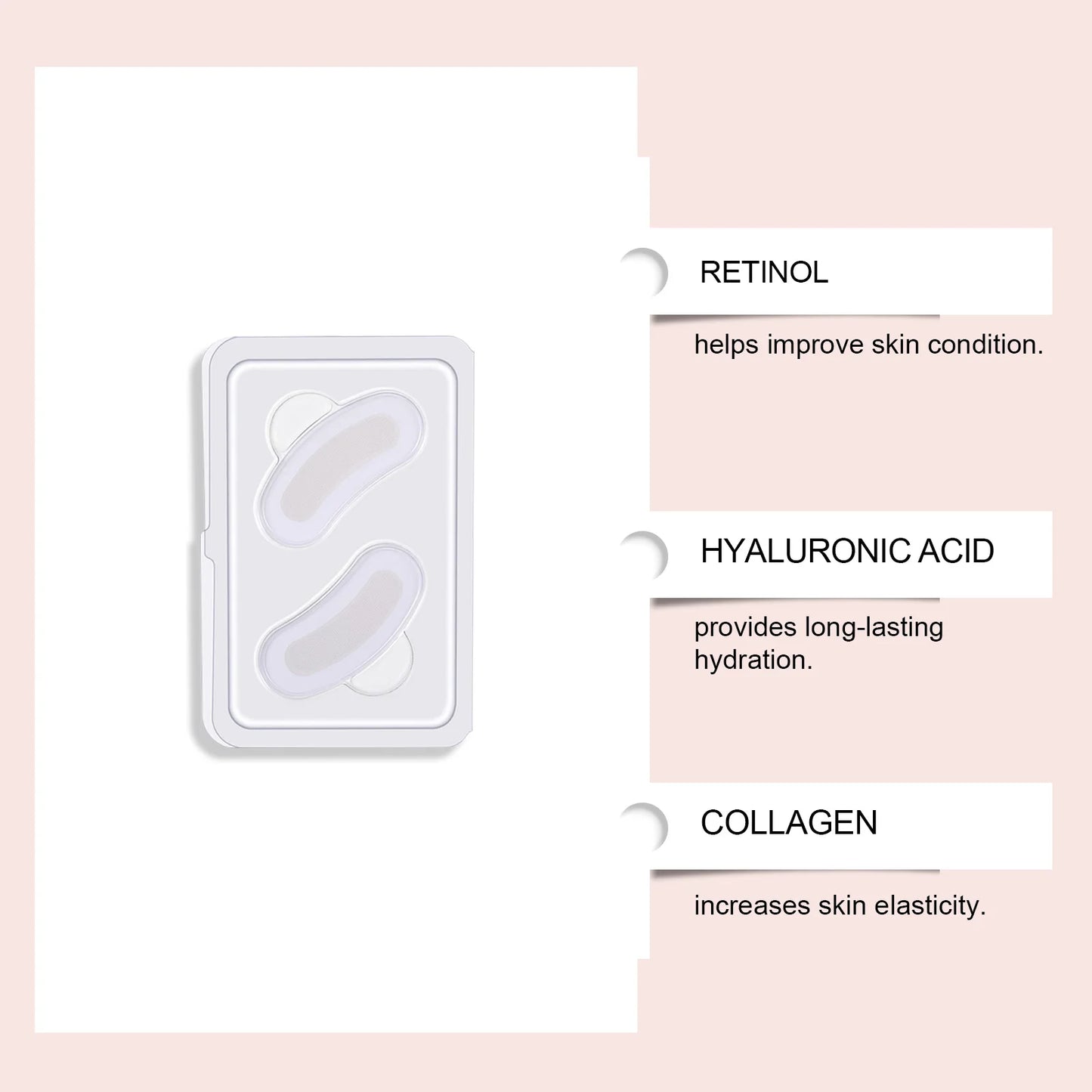 Retinol Microneedle Eye Patches – Dark Circles & Anti-Aging Peaceful Pleasures Health and Wellness