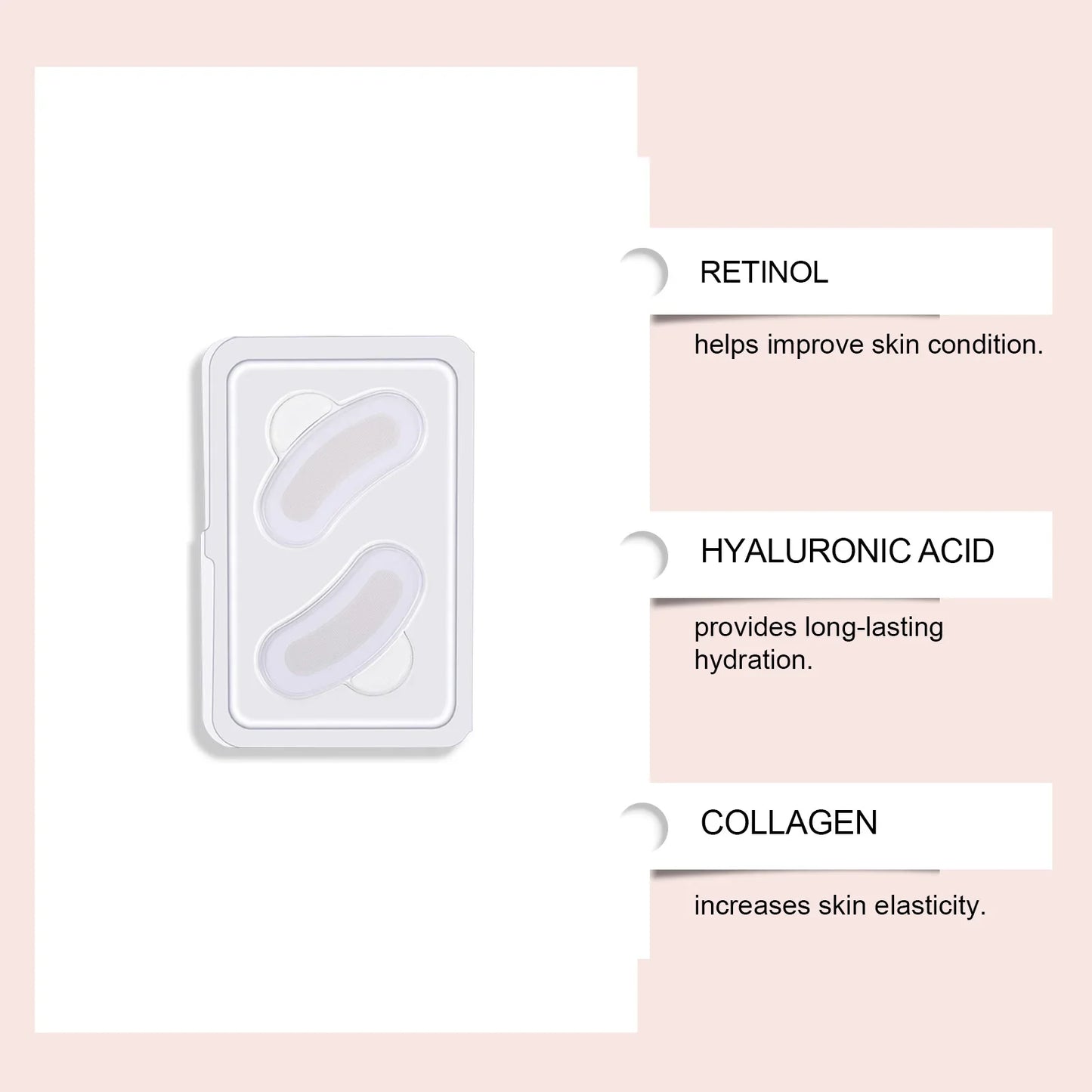 Hoygi Retinol Microneedle Eye Patches – Anti-Aging & Dark Circles