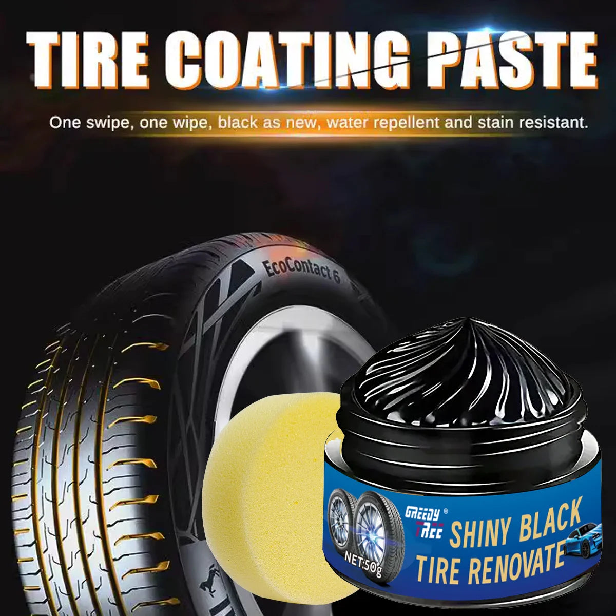Car Tire Renovation Coating & Interior Brightening Balm