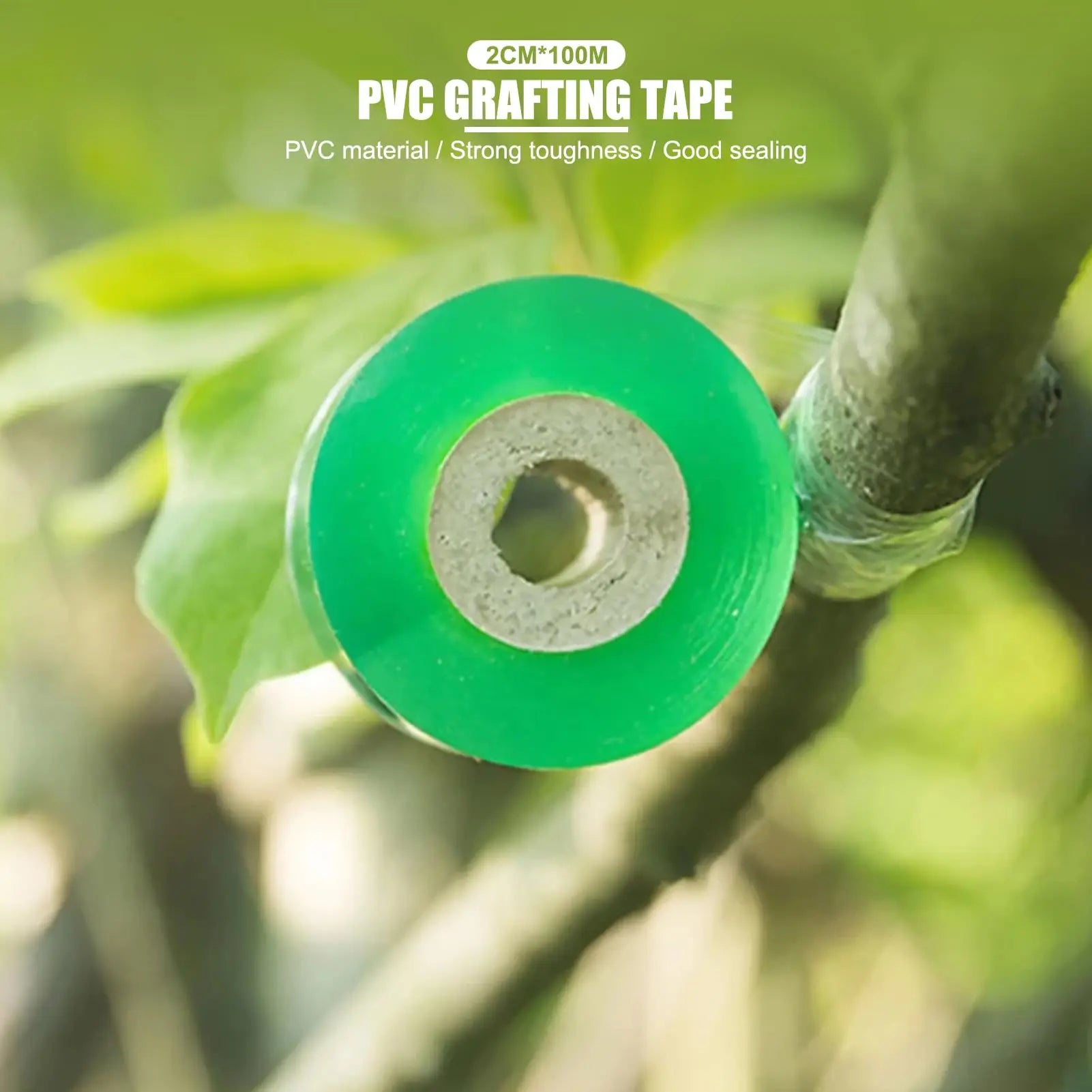 Self-adhesive PE Grafting Tape Film Stretchable Garden Tree Plants Seedlings Vine Tomato Grafting Accessories Peaceful Pleasures Health and Wellness