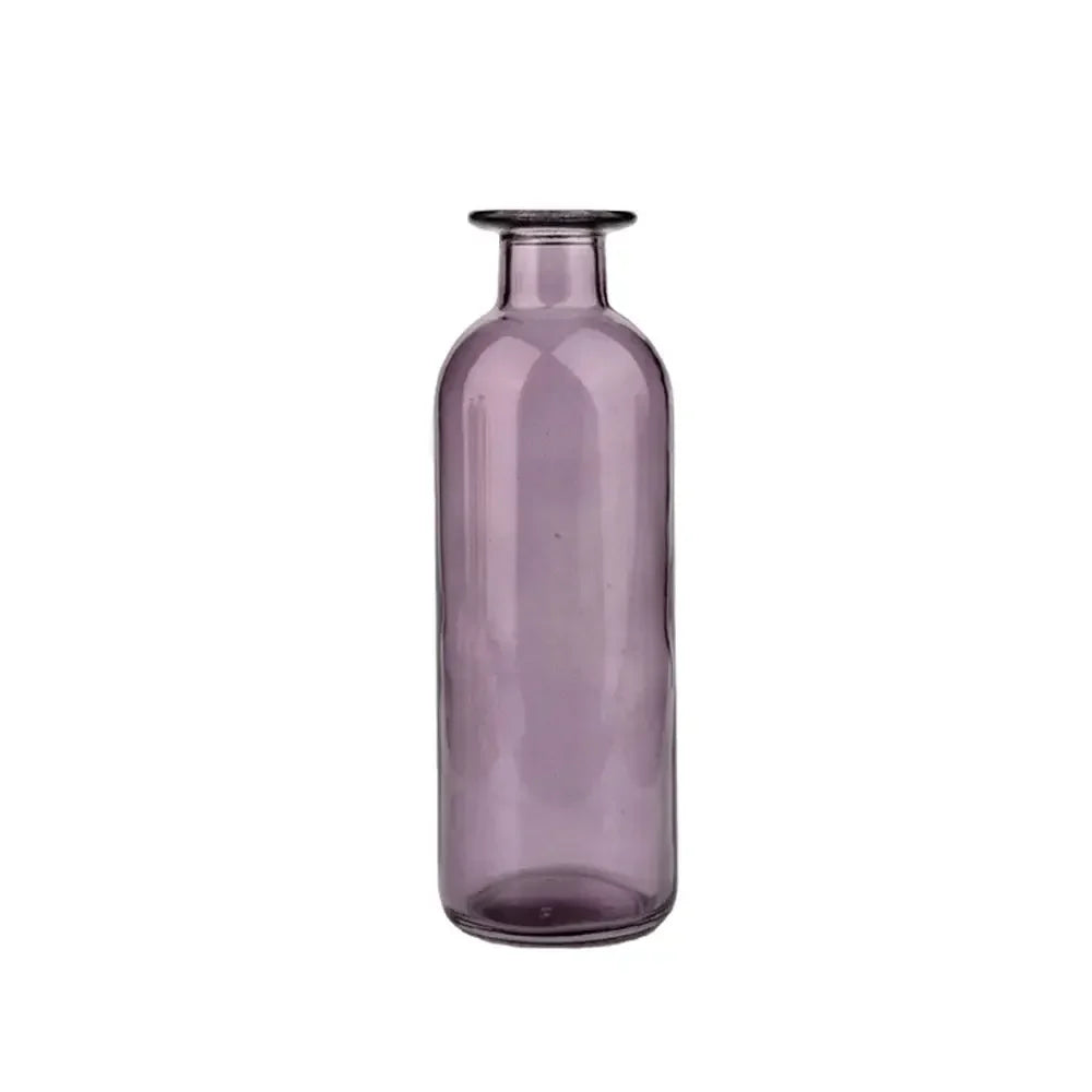 Transparent Glass Flower Vase | Modern Hydroponic Table Decor