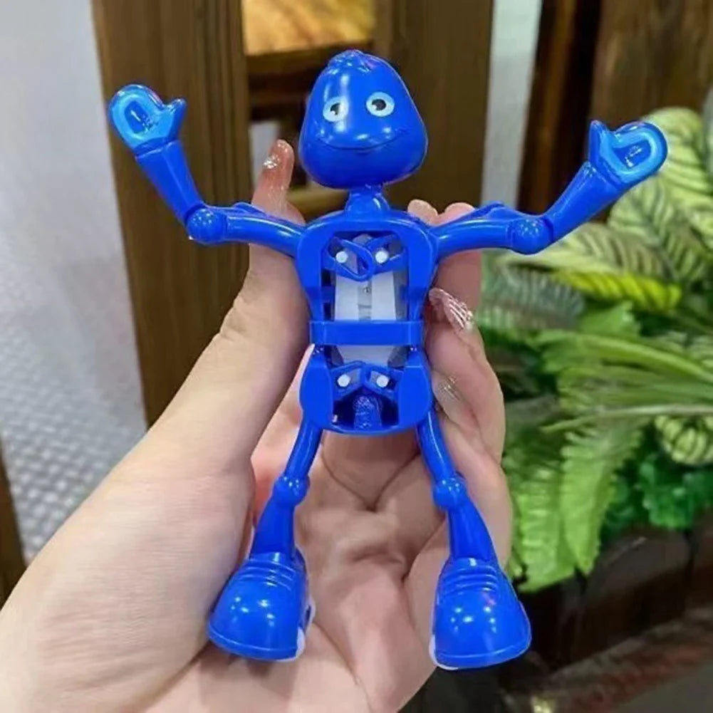 Wind-Up Dancing Robot Toy – Fun Colorful Interactive Desk Toy