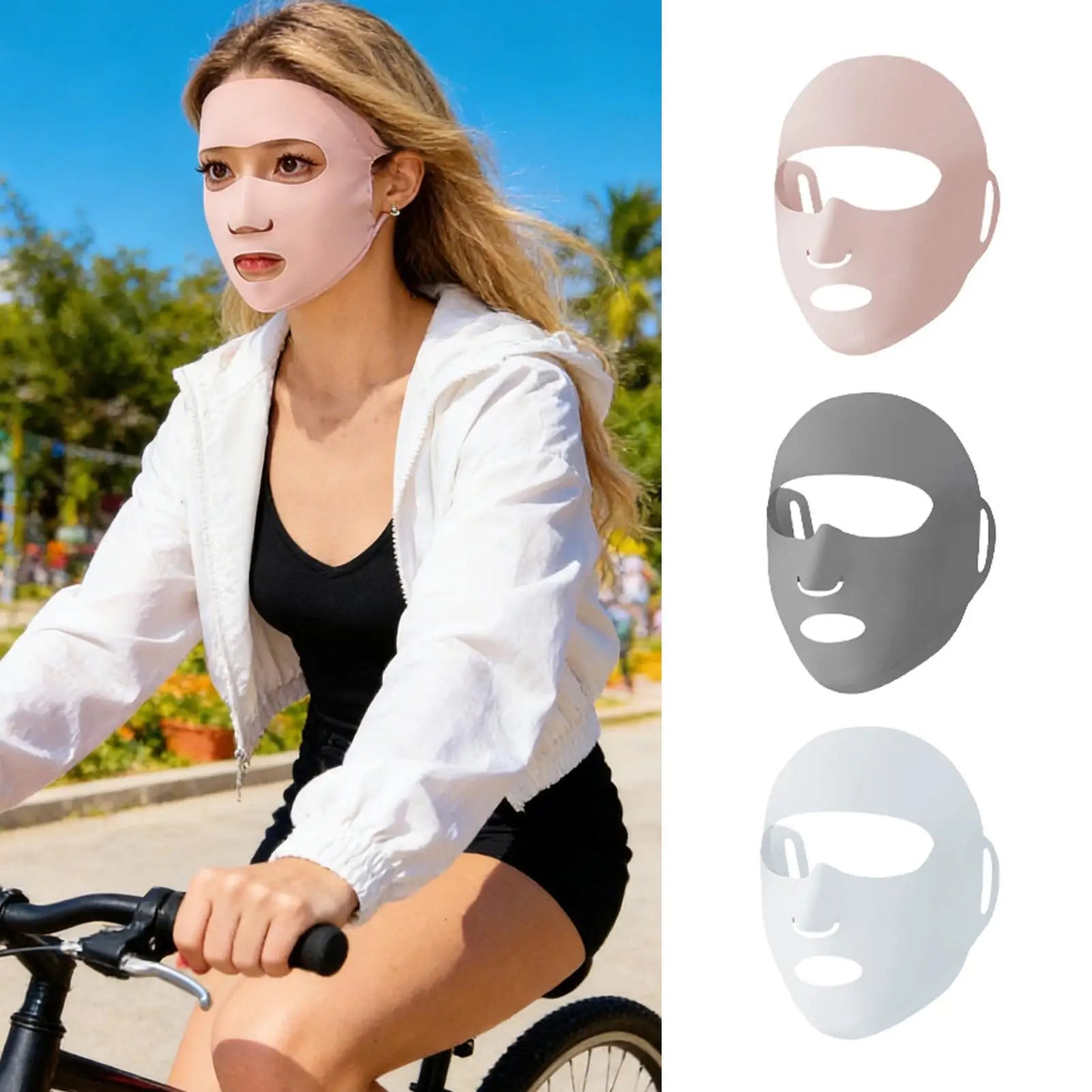 UV Face Cover Sun Shield – Breathable Facekini for Outdoors