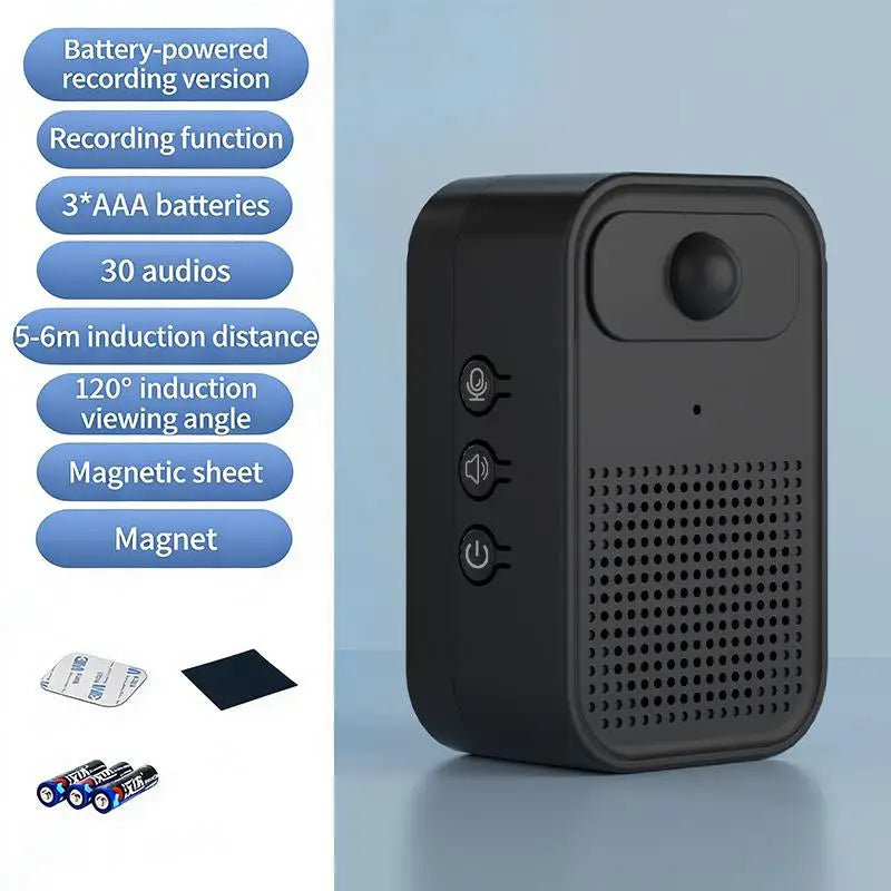 Infrared Motion Sensor Doorbell – Voice Prompter Welcome Alert