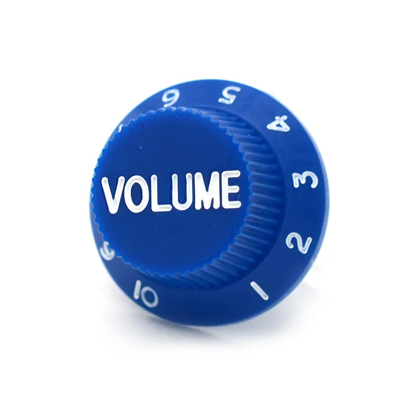 Black Plastic Volume Tone Control Knob Electric Guitar Pickup