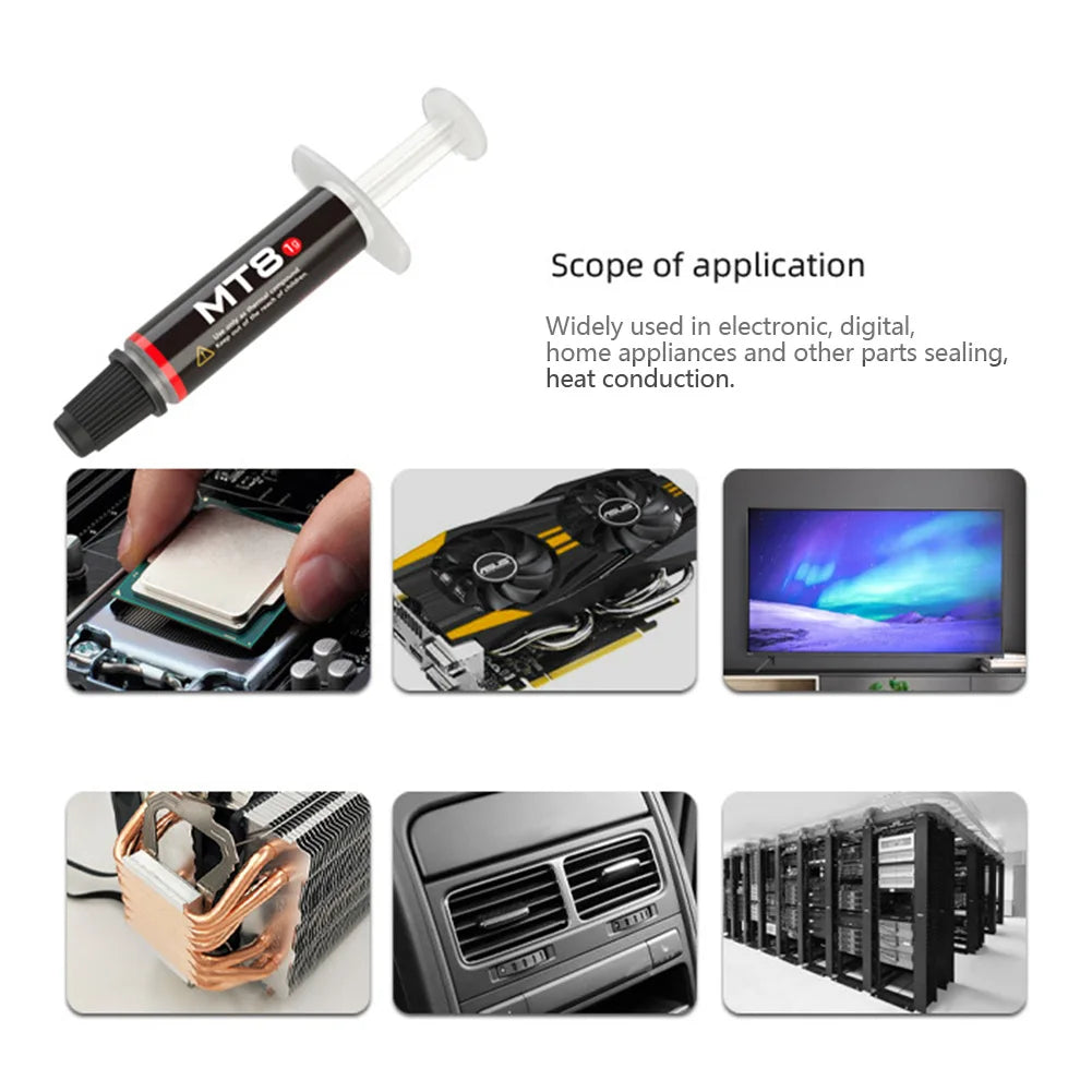 Fanmuran MT8 Thermal Paste 12.8W/mk – CPU GPU Cooling Compound