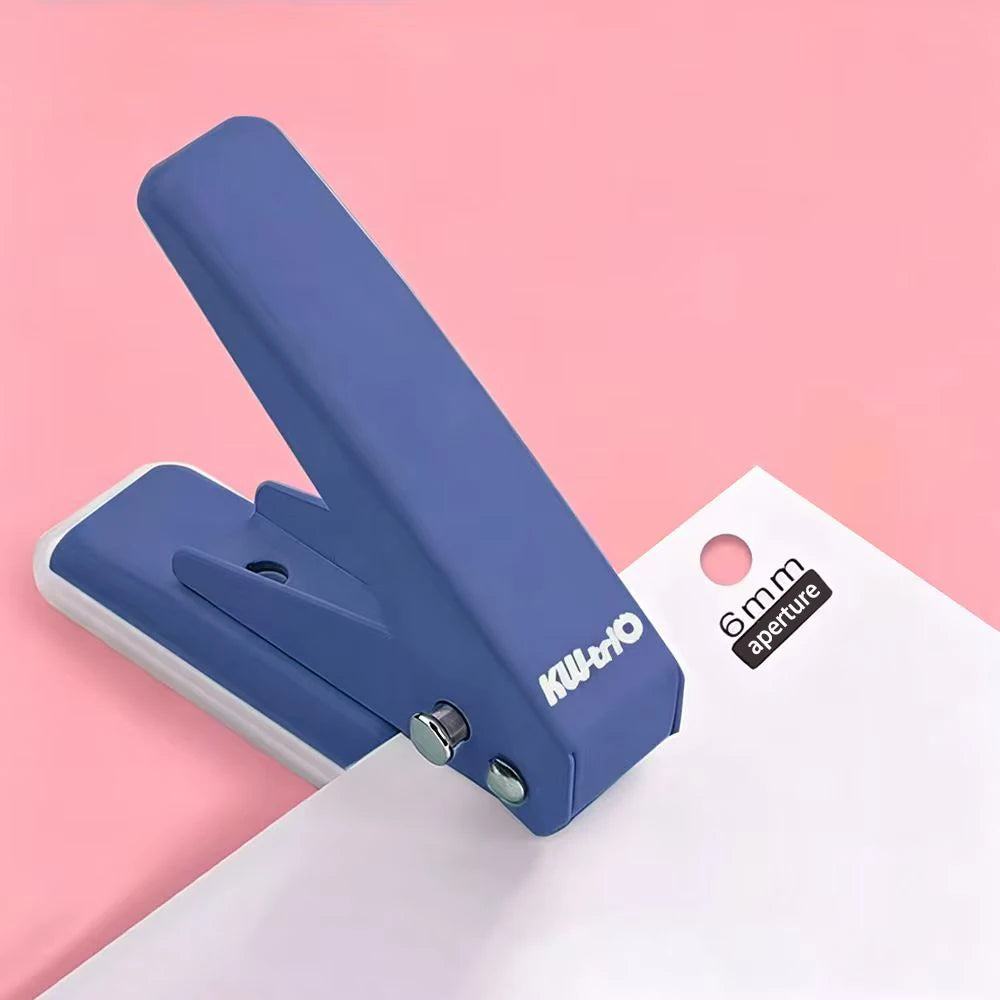 Single Hole Multifunctional Punching Machine Student Stationery
