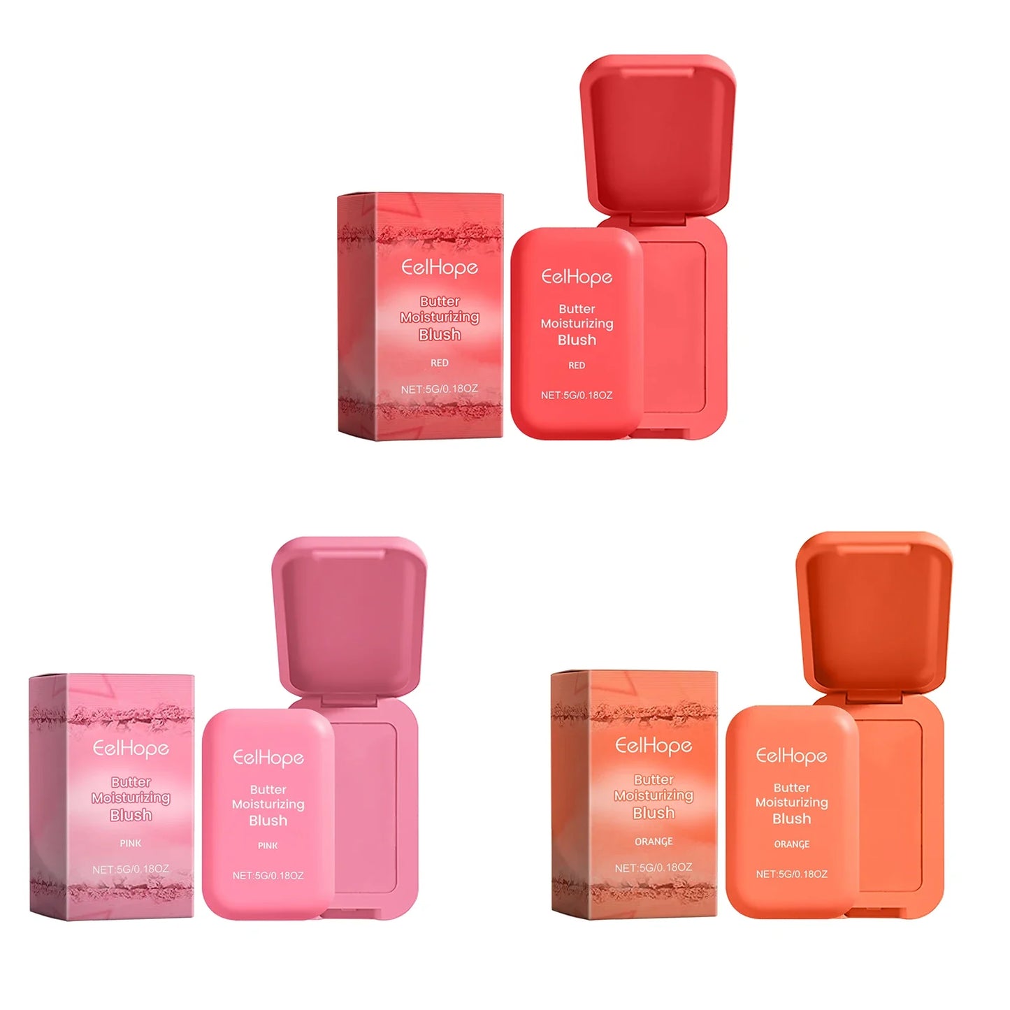 Eelhope Butter Cream Blush – Long-Lasting Blendable Cheek Color
