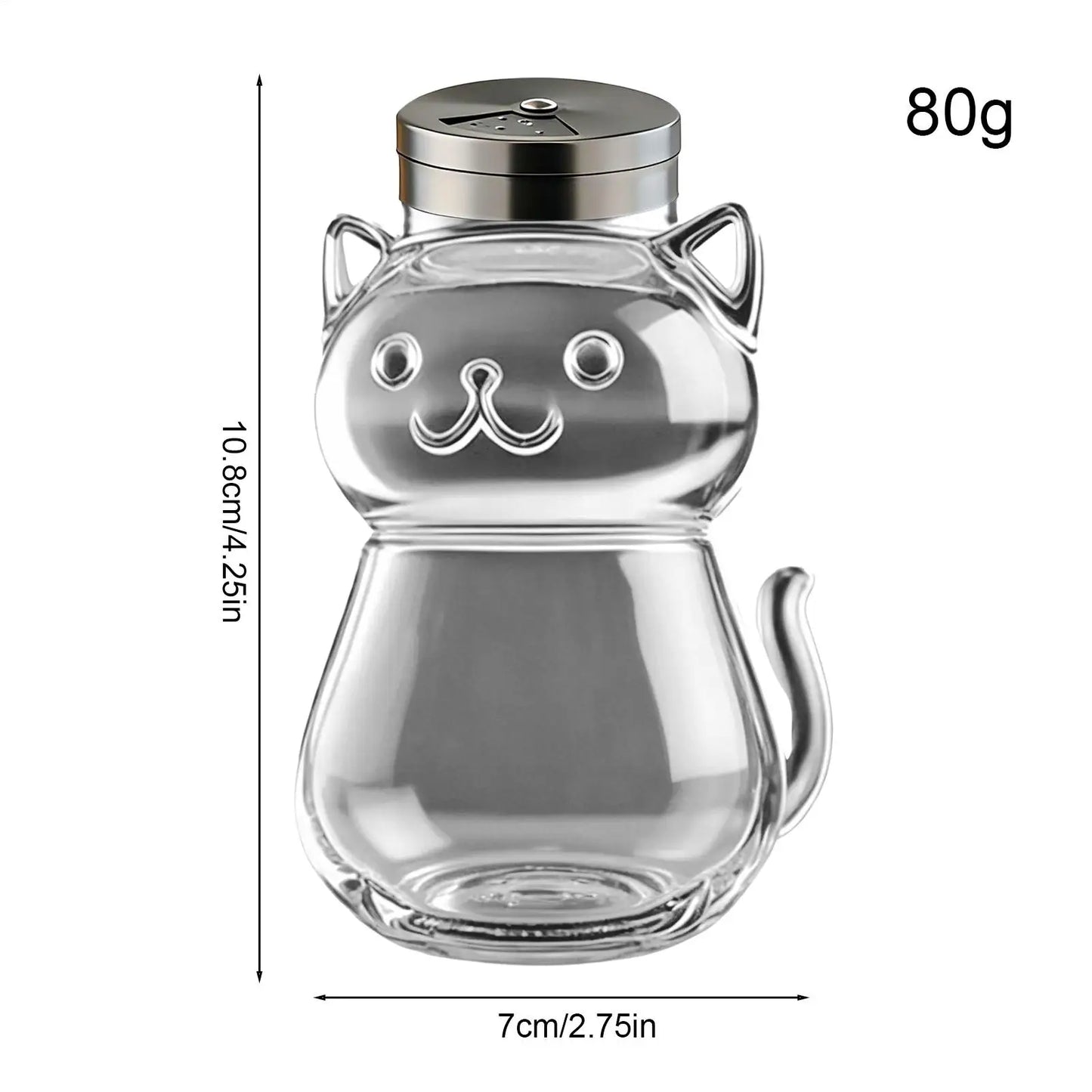Salt Dispenser Cute Pepper Container With Lid Clear Empty Salt Bottles For Home Kitchen Table Barbecue Rv Camper Farmhouse Fall Peaceful Pleasures Health and Wellness