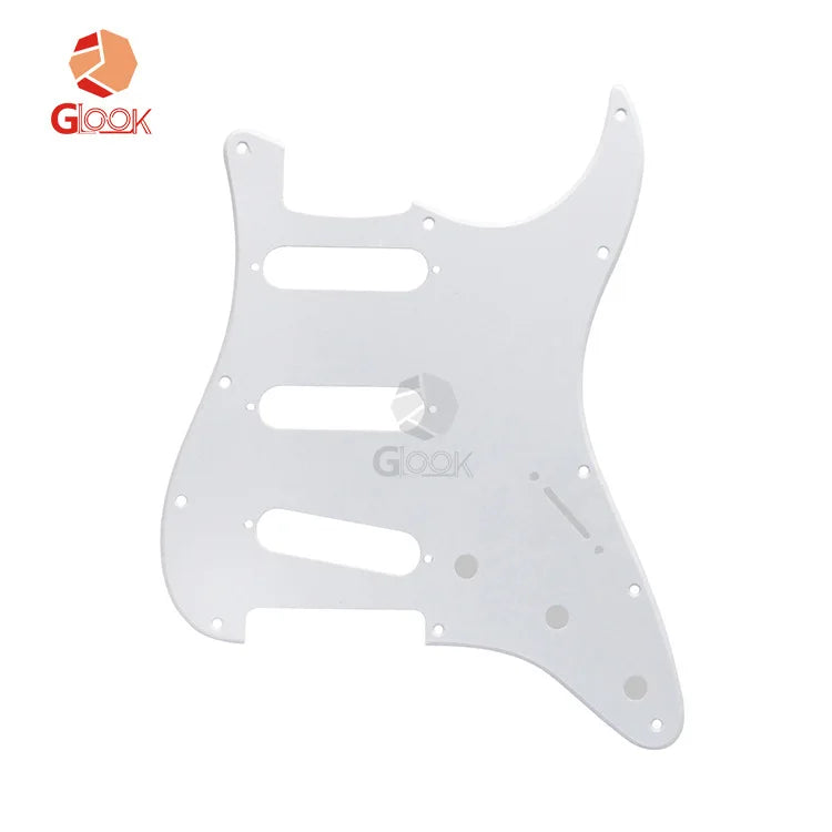 11 Nail Electric Guitar Guard ST SQ Panel Hole Single SSS Meffen