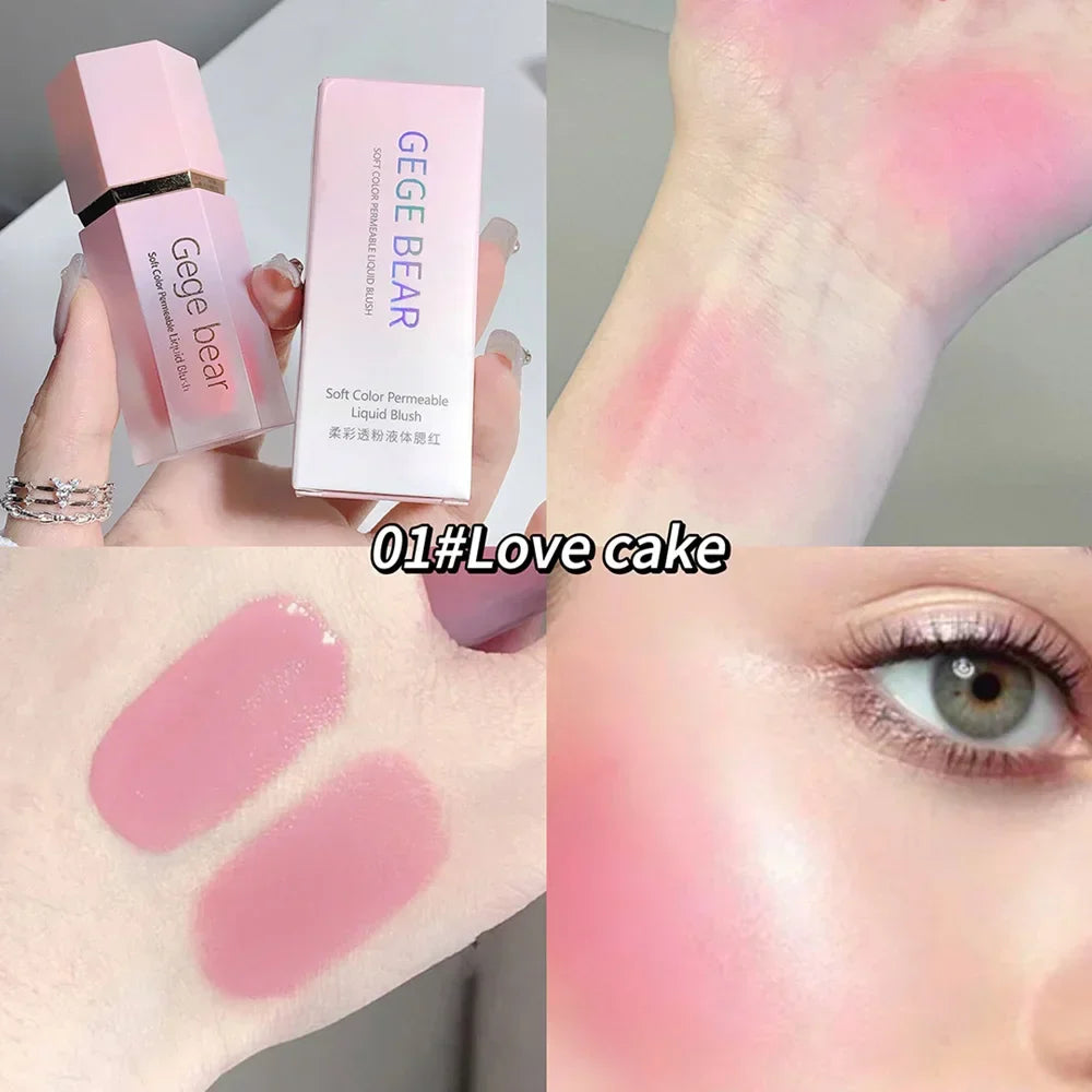 SAKSRAAR Liquid Blush Cream – 6 Velvet Matte Shades