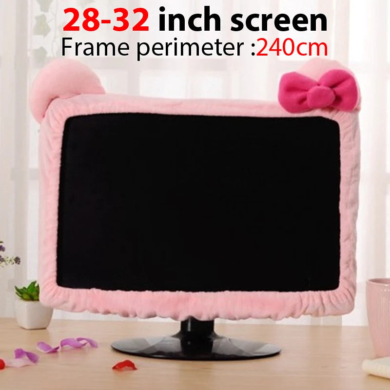 Cute Dustproof Monitor & Laptop Cover – Protective Fabric Cover