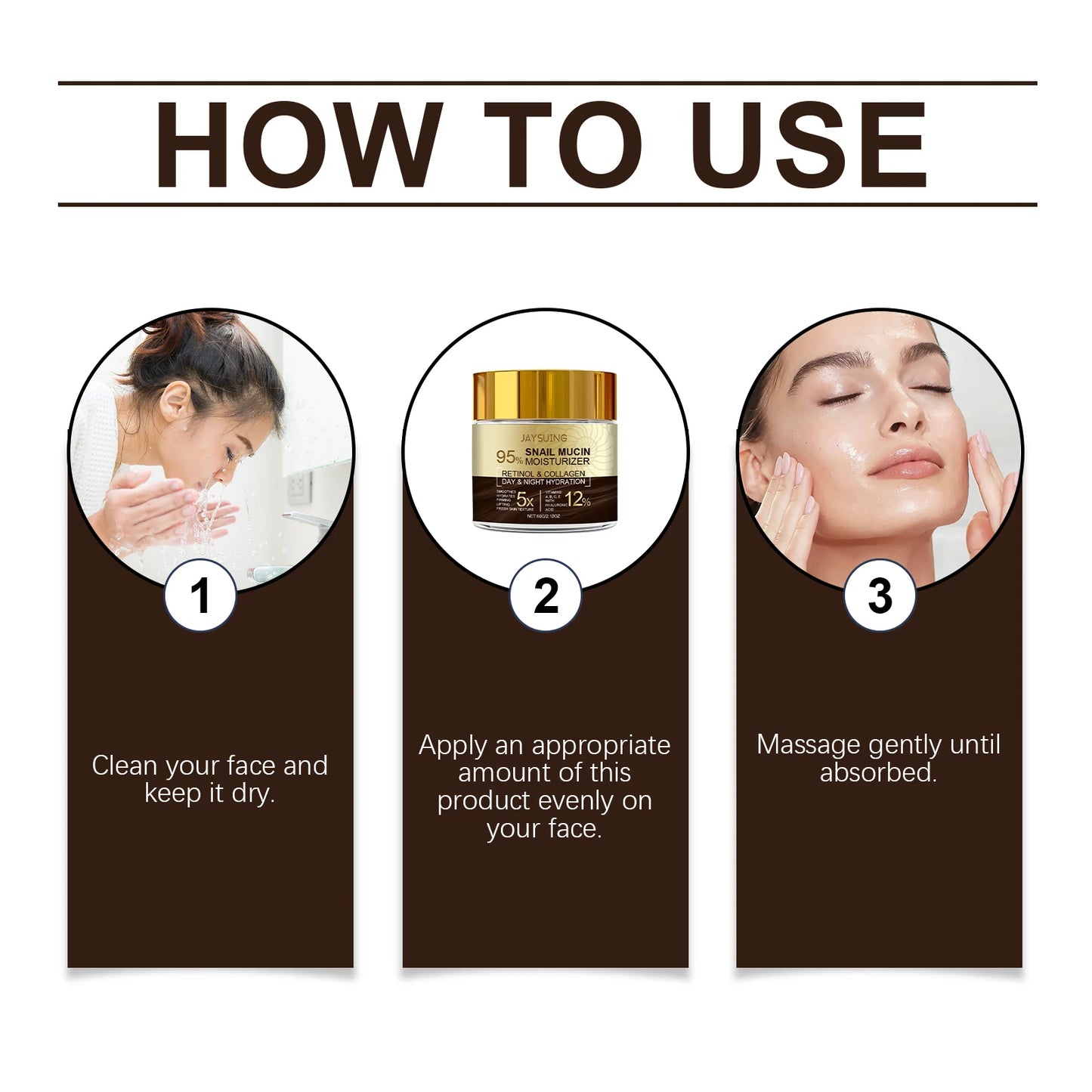 Snail Moisturizing Cream for Skin Improvement Peaceful Pleasures Health and Wellness