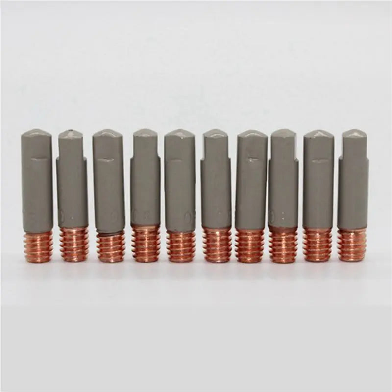 A36T-60Pcs MB15AK Welding Nozzle Tips Coating Protect M6 Gas Nozzle Tip 0.8Mm MIG Welding Tool Parts Peaceful Pleasures Health and Wellness