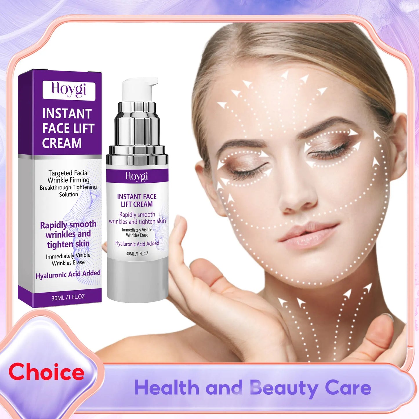 Hoygi Hyaluronic Acid Face Lift Cream – Firming & Brightening
