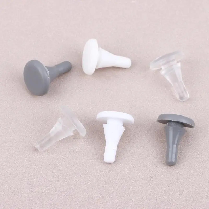 3Colors 20PCS Elevator Hall Door Anti-collision Nails Beans/anti-collision Rubber Pads/Shock Absorption Beans/Opening 5-6mm Peaceful Pleasures Health and Wellness