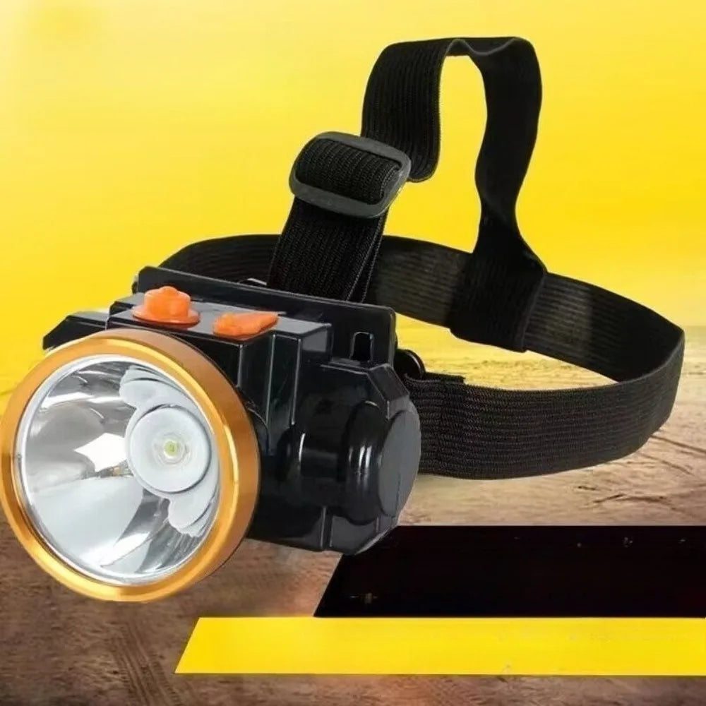 Strong Light Rechargeable LED Lithium Small Head Light Night Fishing Outdoor Patrol Camping Head Mounted Flashlight Headlights Peaceful Pleasures Health and Wellness