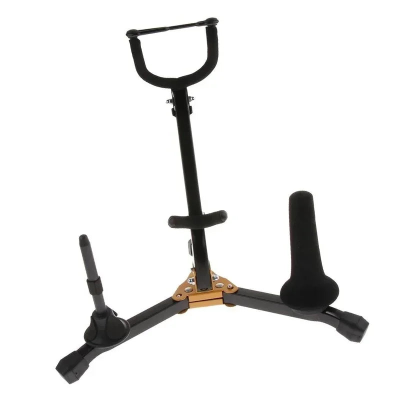 Foldable Portable Alto Tenor Saxophone Stand Sax Tripod Holder