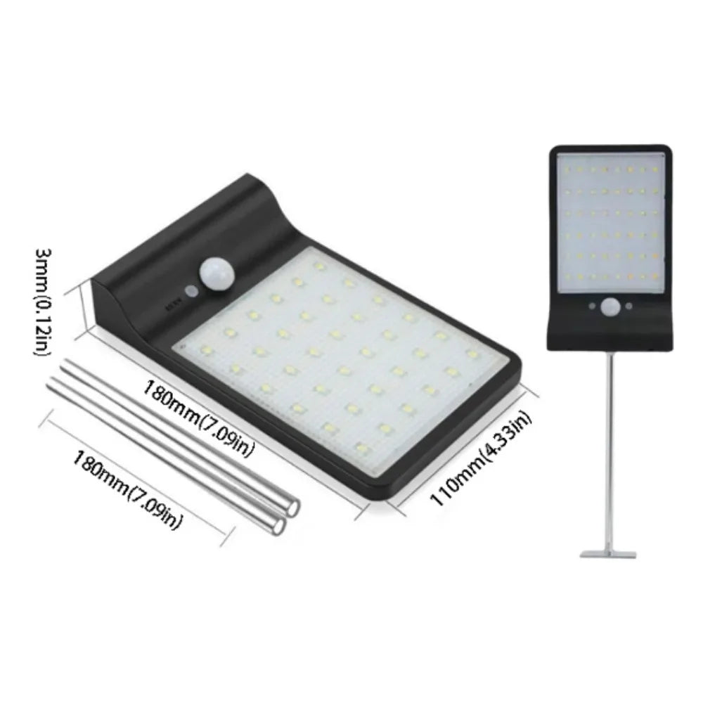 Solar Wall Light 450LM 3.5W LED PIR Sensor | Weatherproof