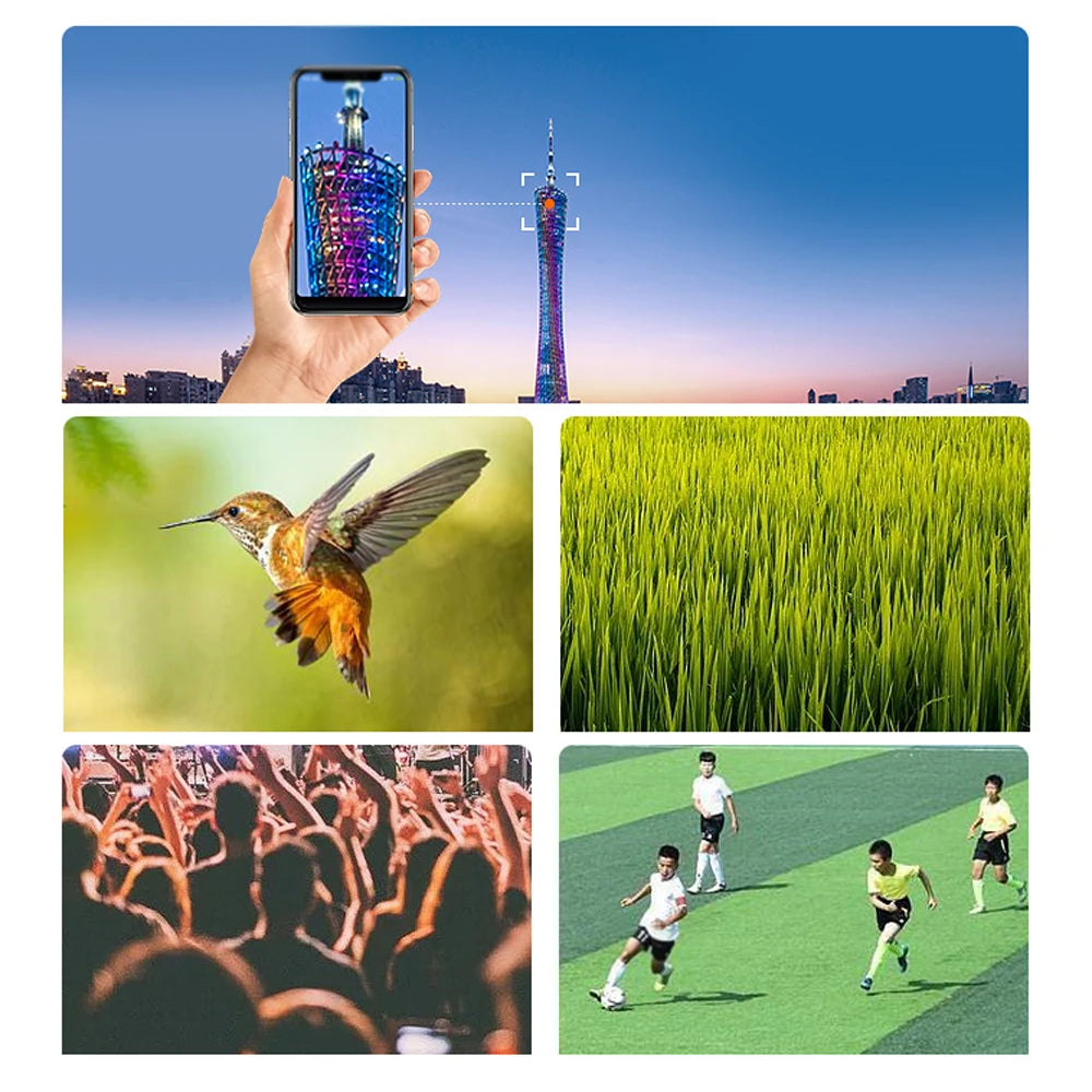 WiFi Digital Telescope 70X Large Aperture Objective Lens 2MP Photos Videos Mobile-detective Crosshairs Positioning Telescope Peaceful Pleasures Health and Wellness