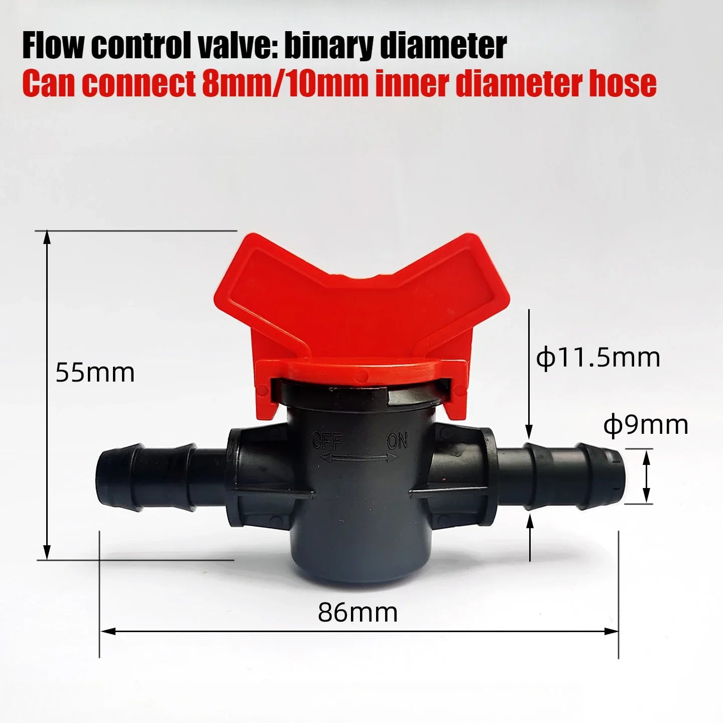 Waterstop By-Pass Valve DN6–DN20 Male Thread | Garden Hose Switch