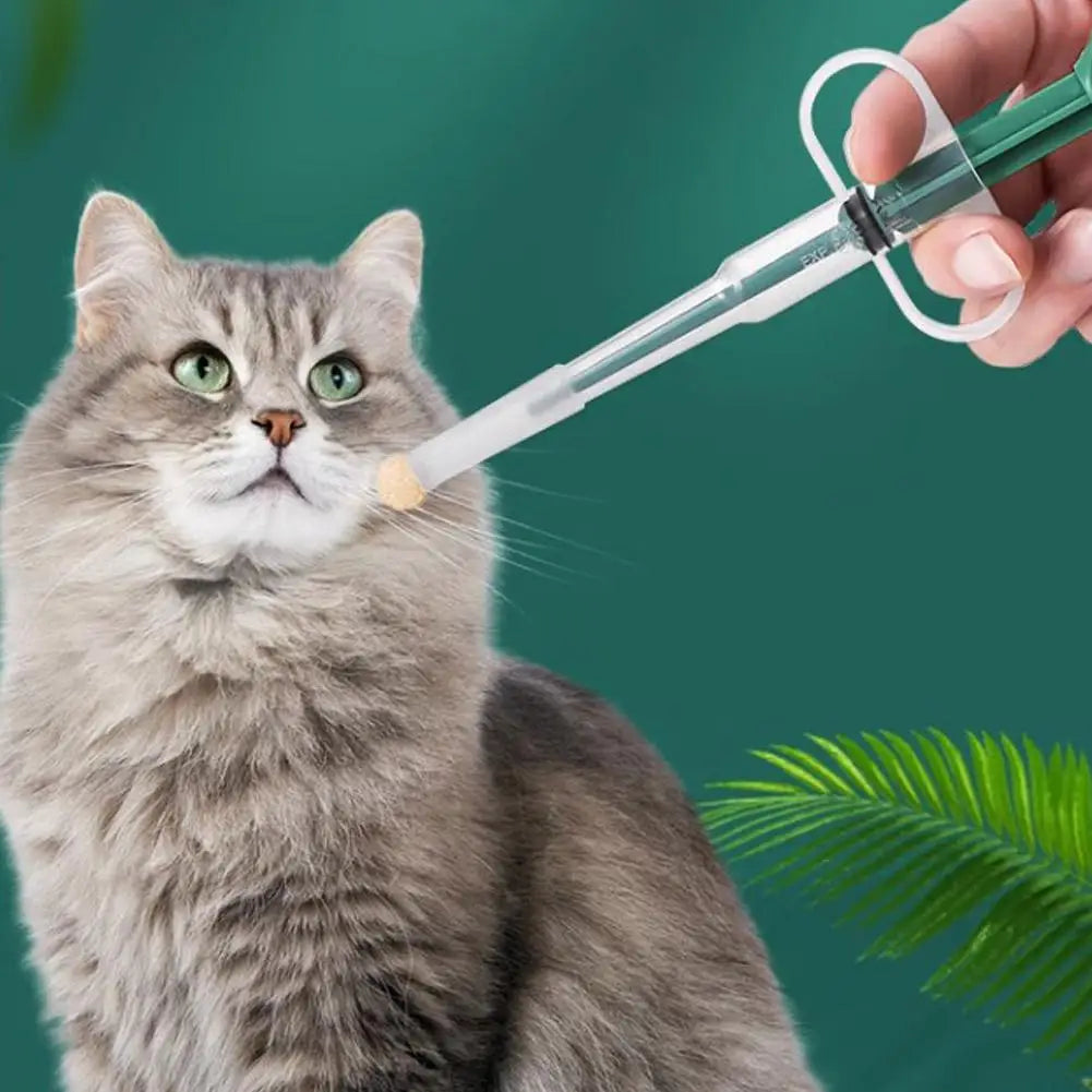 Pet Oral Medication Syringe Dispenser for Cats & Dogs