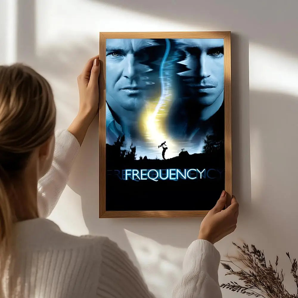 Movie Frequency Poster – HD Self-Adhesive Waterproof Wall Art Wall Art Poster Peaceful Pleasures Health and Wellness White6 15X20cmNoframe