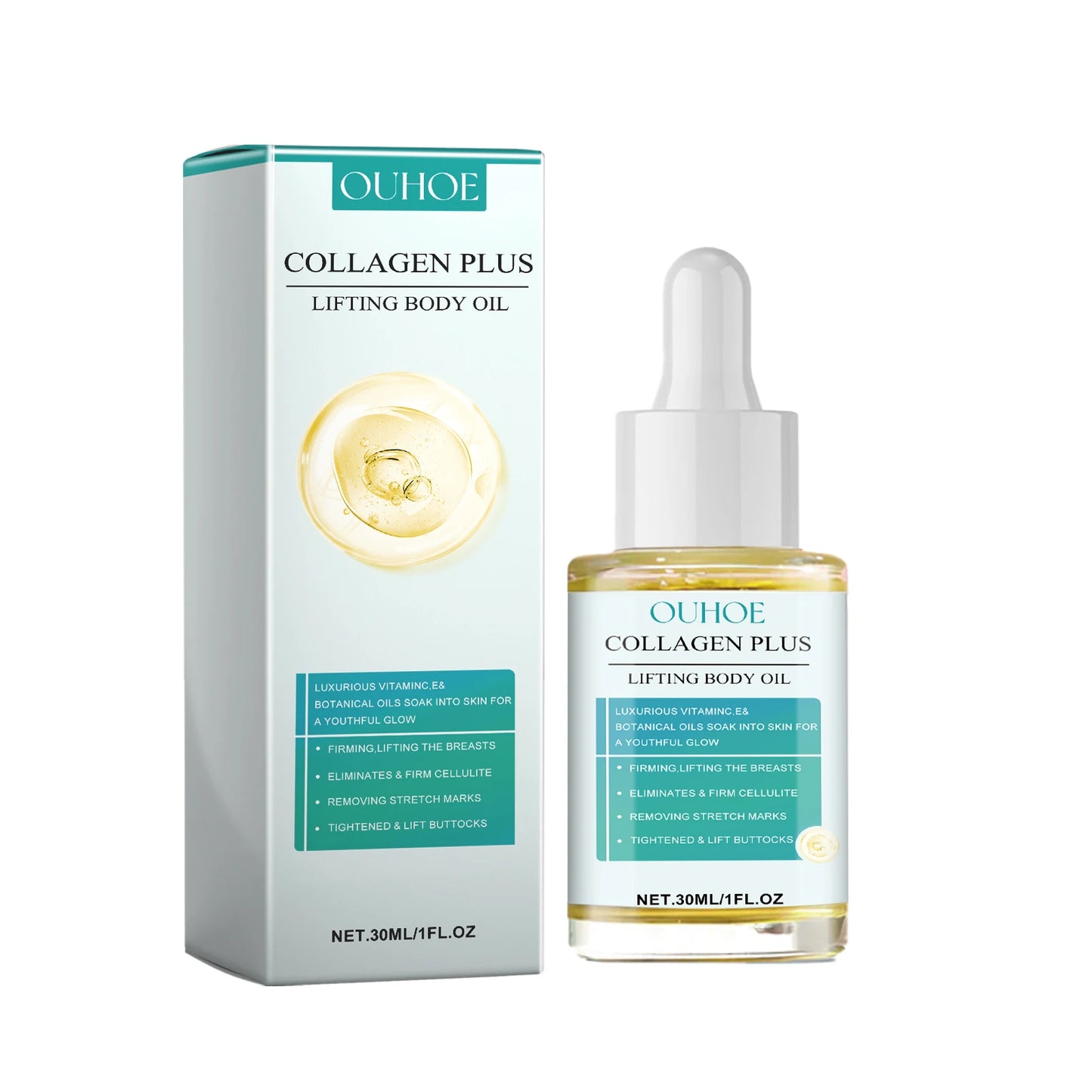 Collagen Body Oil – Firming, Lifting & Skin Tightening 30ml