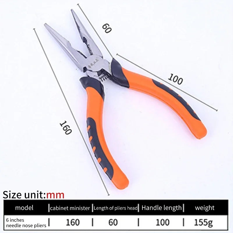 Adjustable Wrench Large Openin Long Handle Universal Spanner Clamp Wrench Carbon Steel Mechanical Workshop Hand Repair Tools Peaceful Pleasures Health and Wellness Needle nose pliers