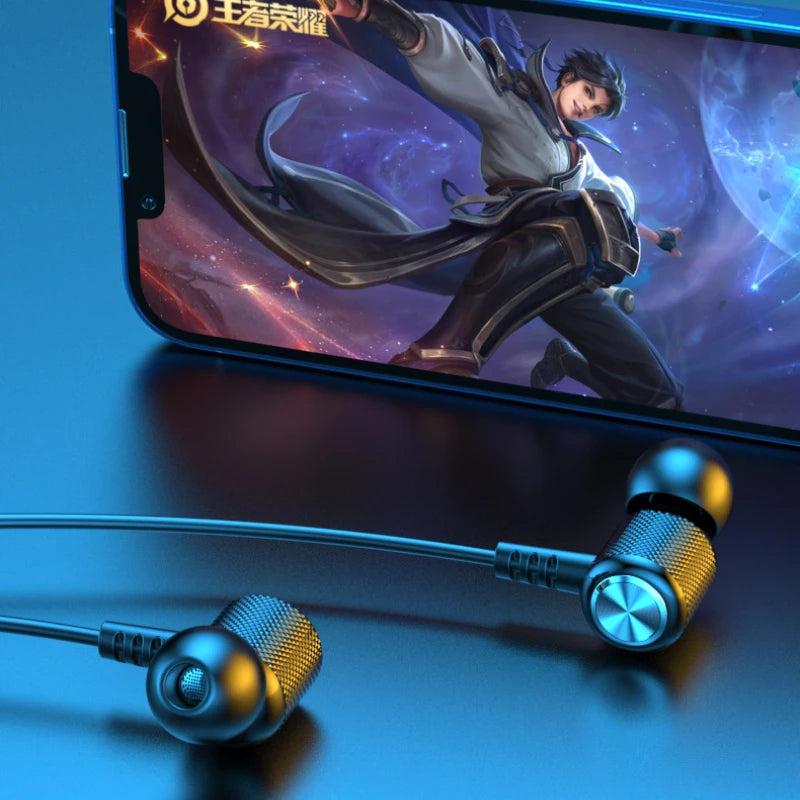 DIXSG Neckband Bluetooth Earbuds – Wireless Sport Headset with Mic