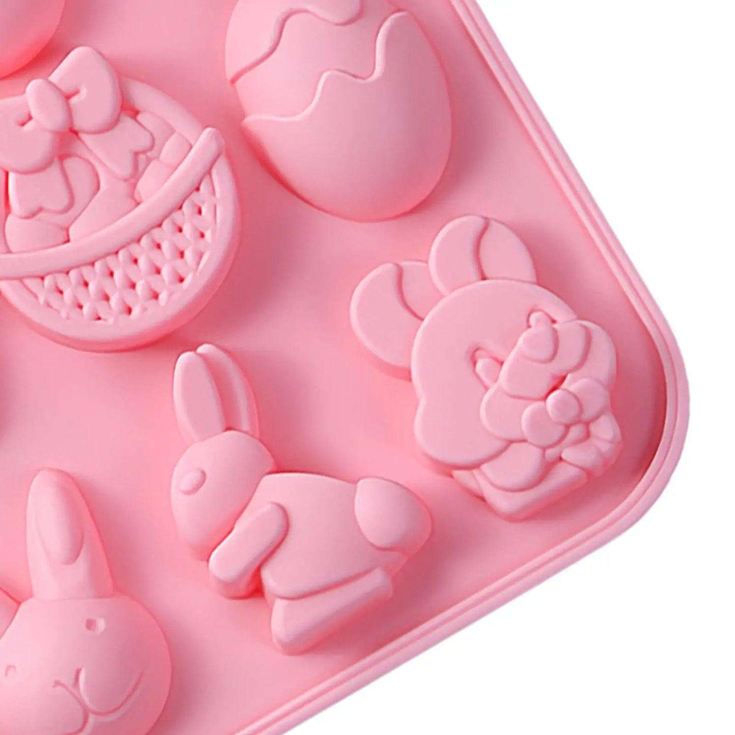 Easter Silicone Mold – Bunny & Egg Chocolate Candy Baking Mold