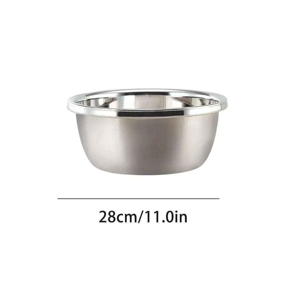 Stainless Steel Strainer Bowl Set with Grater & Drainer Strainer Bowl Set Peaceful Pleasures Health and Wellness Silver L China Mainland