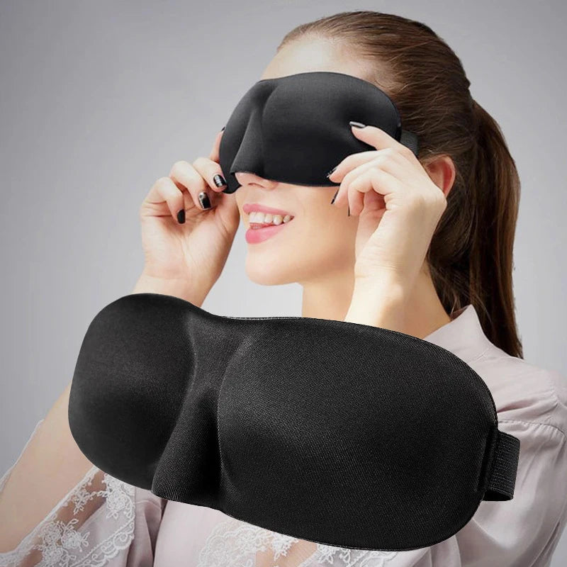 3D Sleep Mask – Blackout Eye Mask for Travel & Better Sleep Sleep Eye Mask Peaceful Pleasures Health and Wellness
