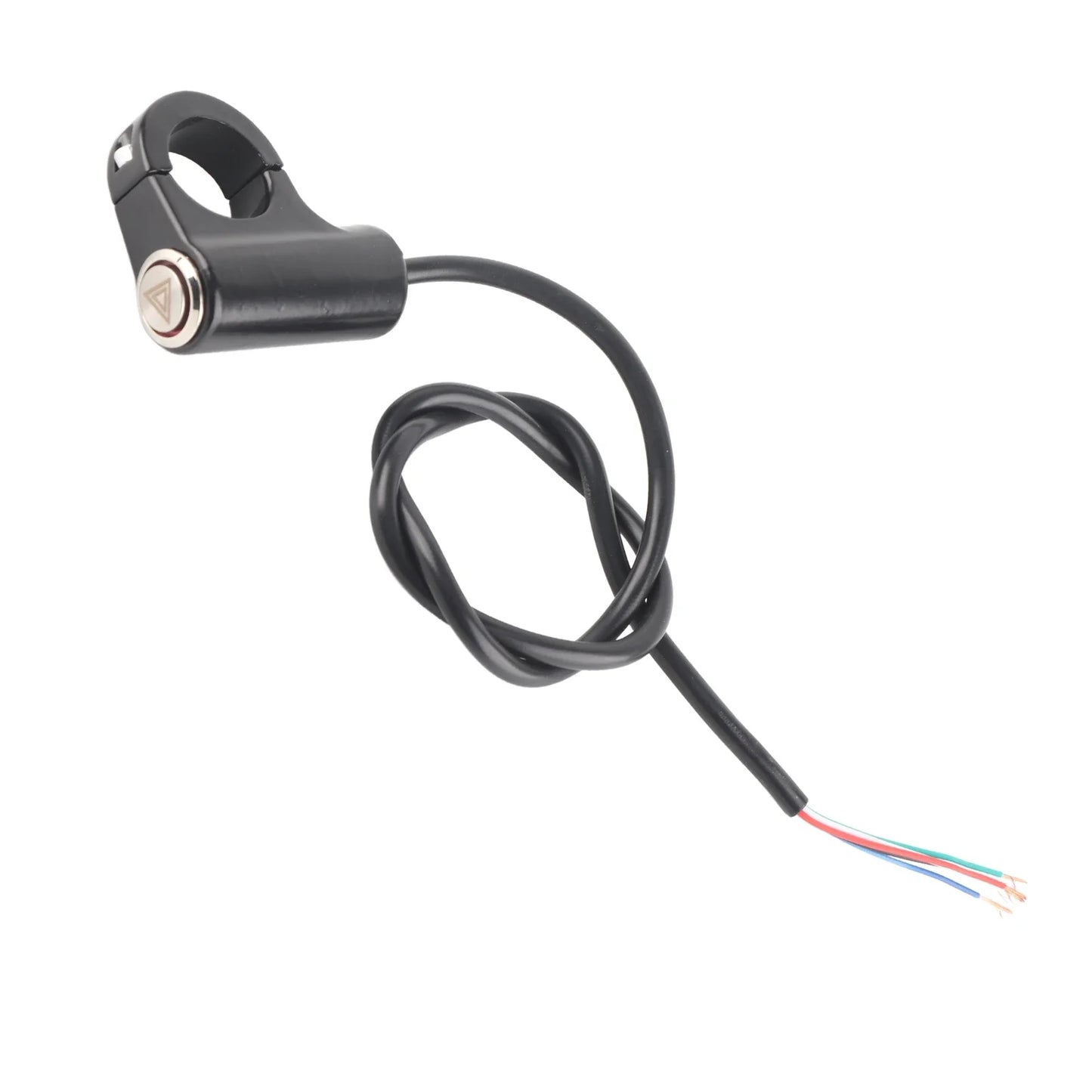 Motorcycle Handlebar Mount Switch Push Button Headlight Brake Fog