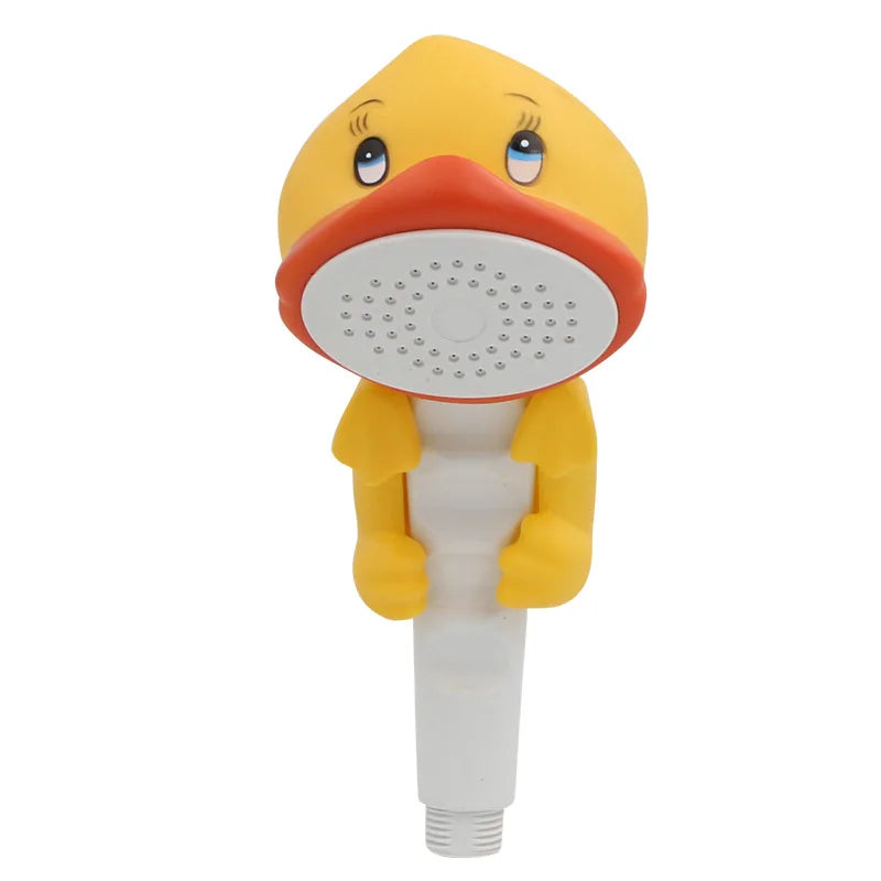 Cartoon Kids Shower Head with Suction Cup | Baby Bath Spray