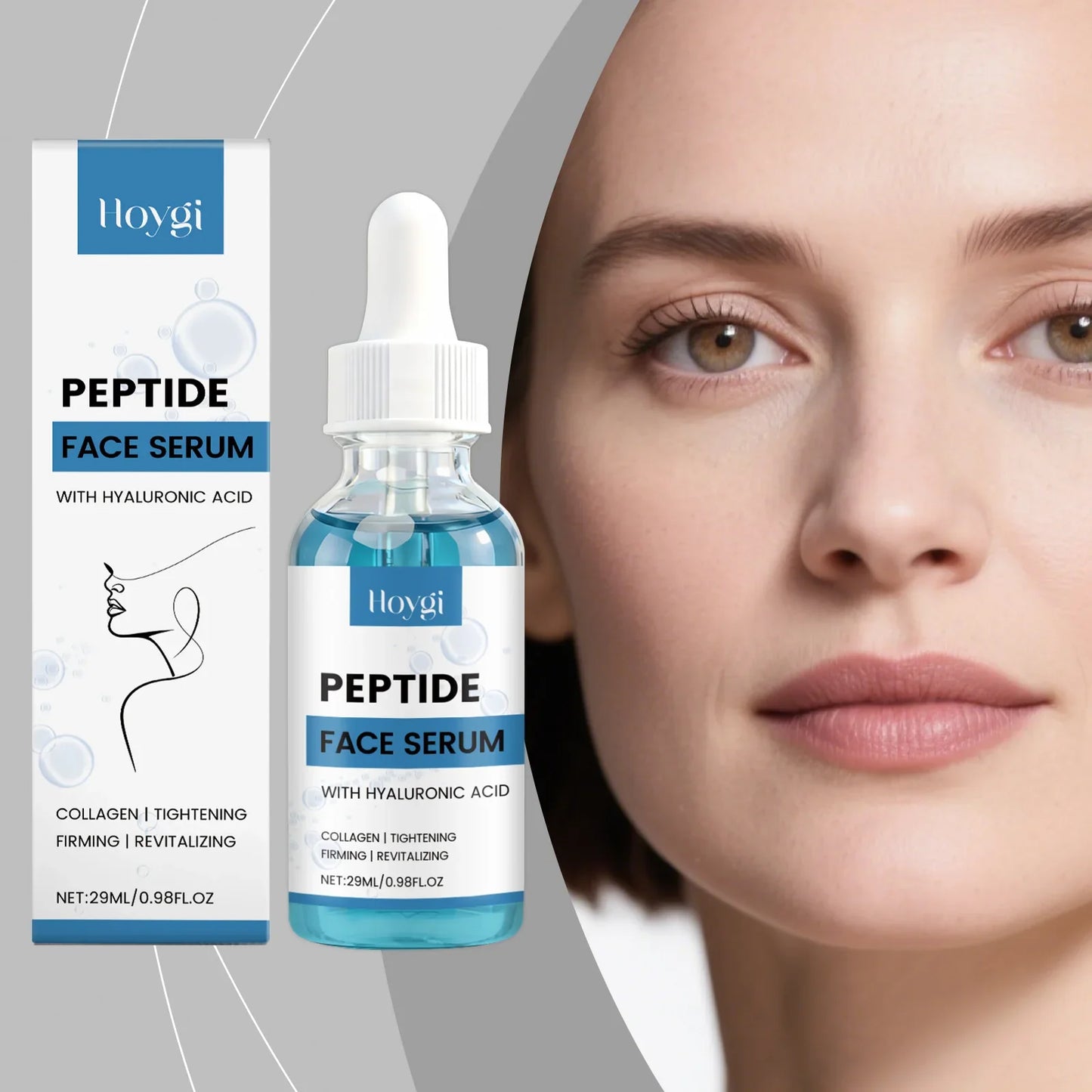 Copper Peptide Hydrating Face Serum – Moisturizing Essence