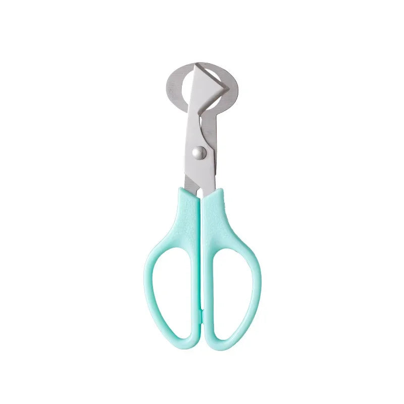Scissors Kitchen Gadgets Quail Egg Bird Mixer Pigeons Kitchens Accessories Blade Clipper Stainless Steel Shells Scissor Househ Peaceful Pleasures Health and Wellness blue