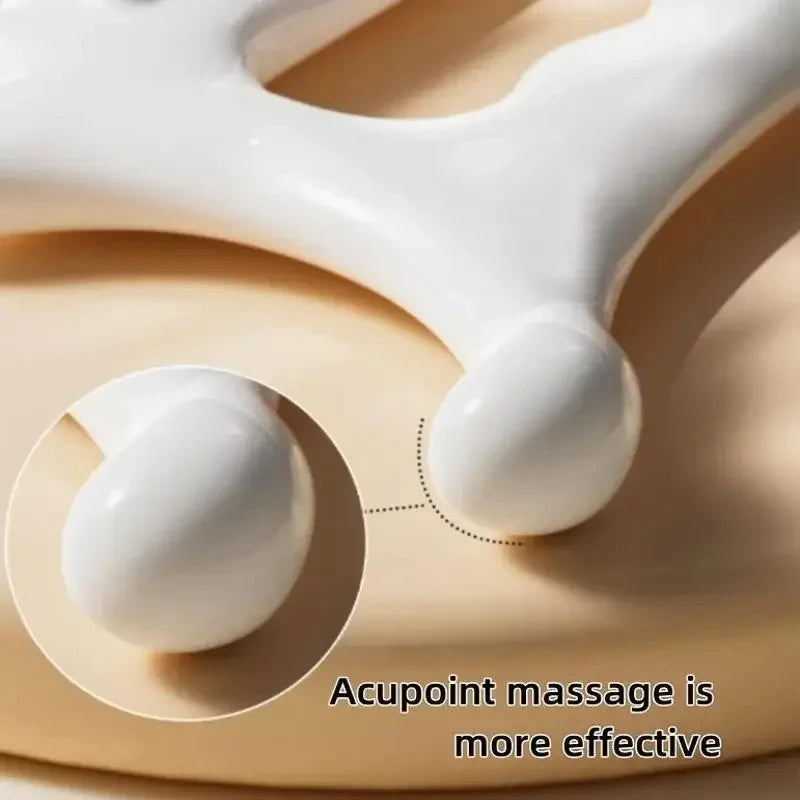 Body Shaping Massage Stick Facial Muscle Pulling Eye Acupoint Meridian Brush Stomach Pushing Scraper for Sculpture Peaceful Pleasures Health and Wellness