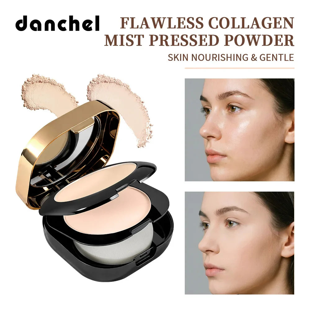 Double Layer Matte Pressed Powder – Oil Control, Long-Lasting