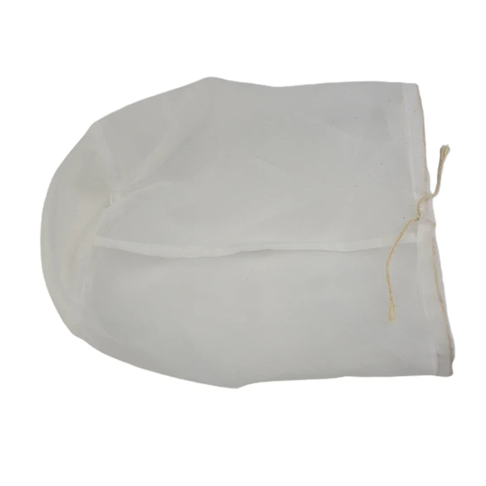 Fine Mesh Homebrew Straining Bags – Reusable Nylon 2 Pack