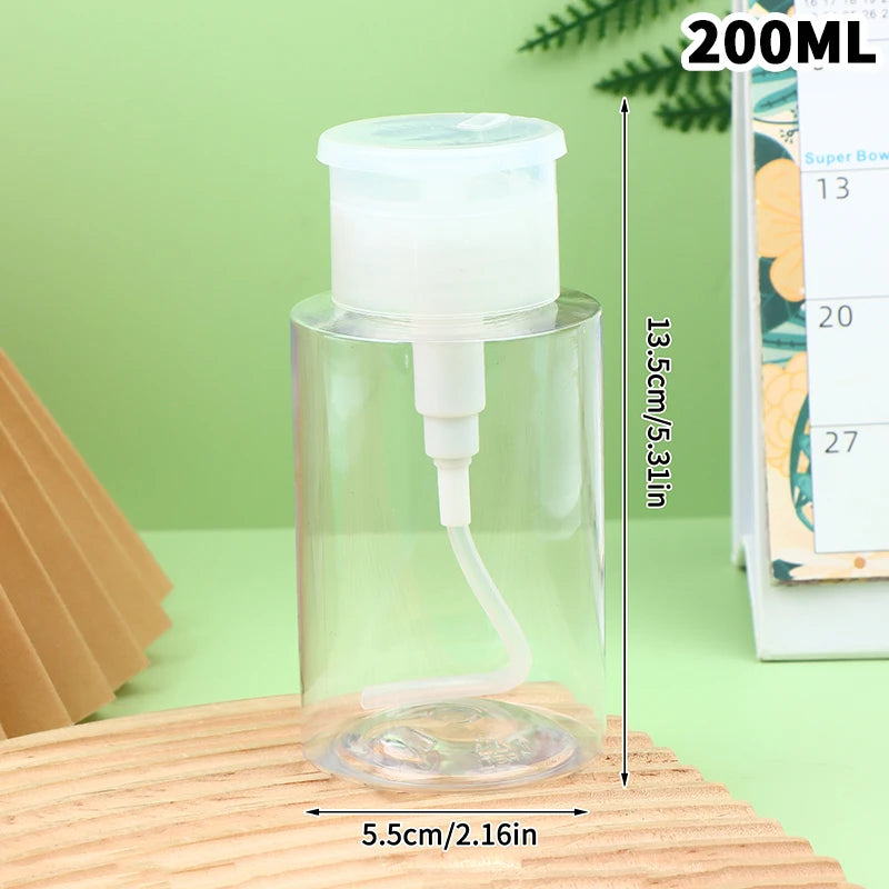 Refillable Press Pump Dispenser Bottle 100–300ml | Makeup