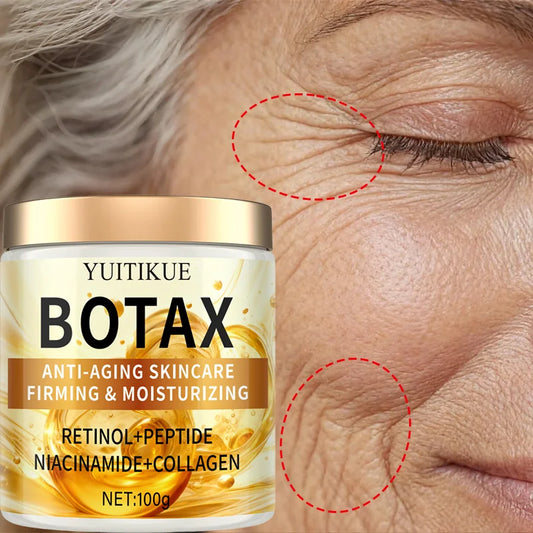 BOTAX Anti-Aging Cream 100g - Retinol+Peptide Formula, Firms, Lifts & Deeply Hydrates, Natural Skin Feel, Visible Results Peaceful Pleasures Health and Wellness Default Title